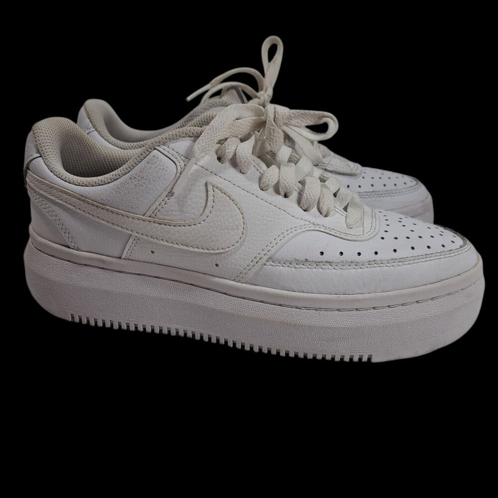 Women's Nike Court Vision Alta White Shoes - DM0113100 Size‎ 9